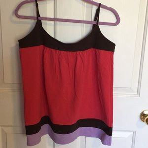 Gap L Large camisole colorblock top